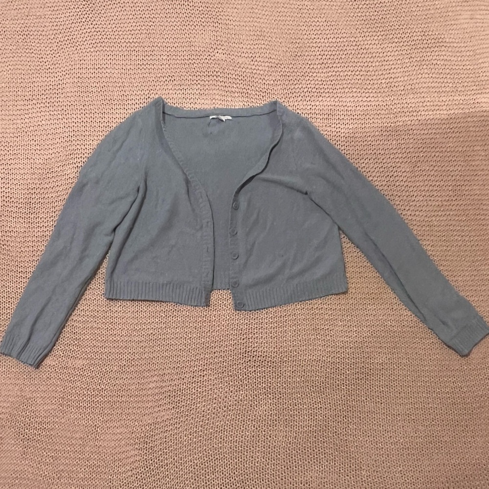 American Eagle Blue Cardigan